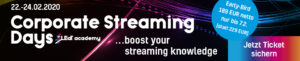 Corporate Streaming Days