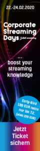 Corporate Streaming Days
