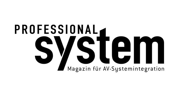 Professional System Logo Schwarz