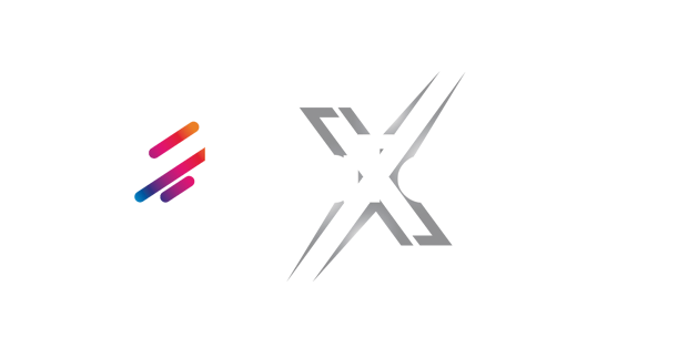 LEaT con X Logo Weiß