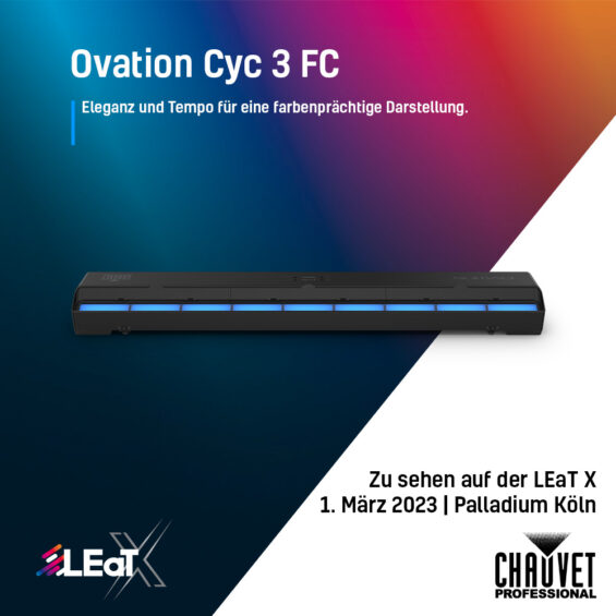 Chauvet auf der LEaT X 2023