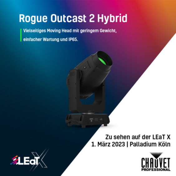 Chauvet auf der LEaT X 2023