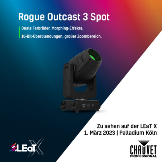 Chauvet auf der LEaT X 2023