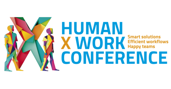 Human X Work Conference Logo mit Tagline