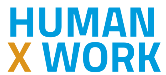 Human X Work Conference Logo mit Tagline