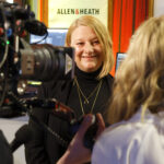 Alexandra Bischof, Marketing Manager EMEA bei Audio-Technica, im Interview auf der LEaT X 2023