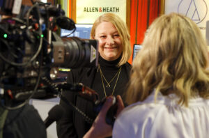 Alexandra Bischof, Marketing Manager EMEA bei Audio-Technica, im Interview auf der LEaT X 2023