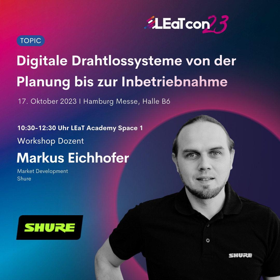 Markus Eichhofer Workshop
