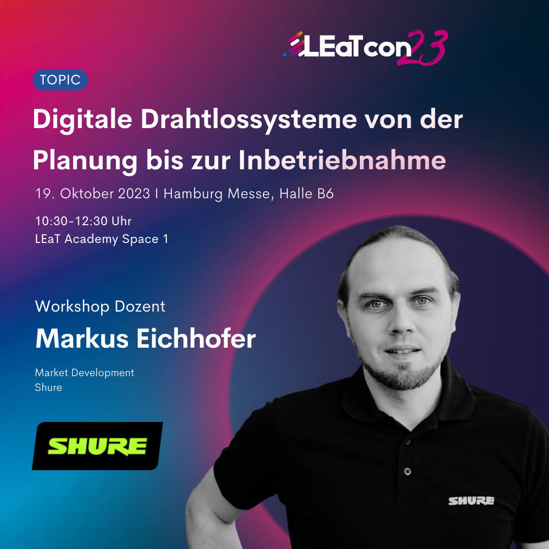Markus Eichhofer Workshop