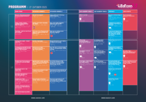LEaTcon23: Programmübersicht für den 17.10.23