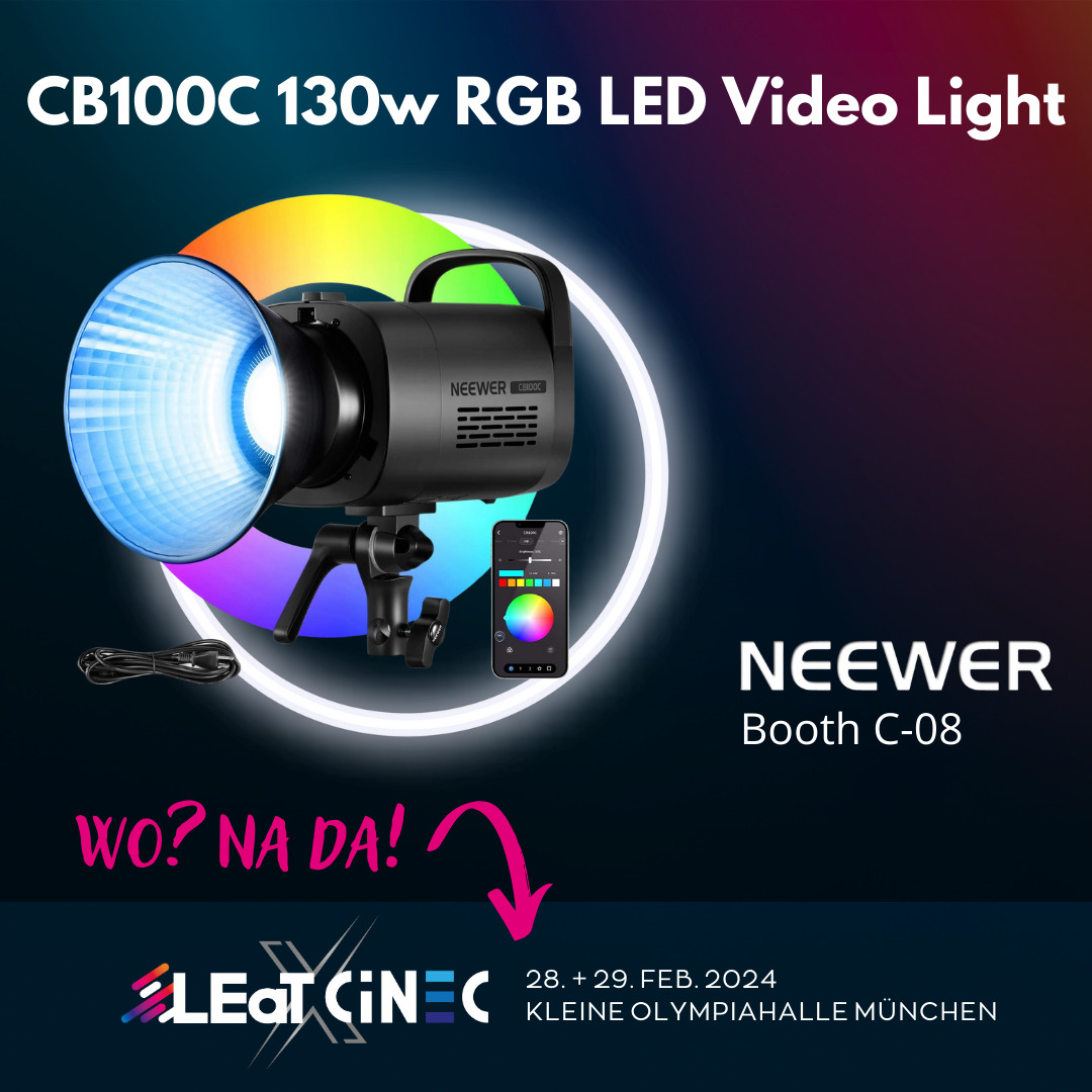 Neewer CB100C 130w RGB LED Video Light