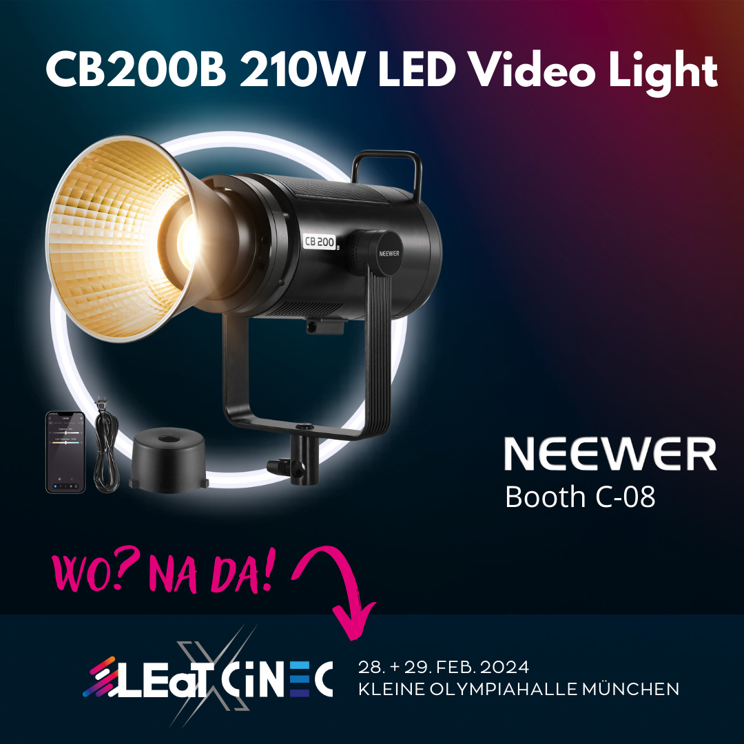 Neewer CB200B 210W LED Video Light