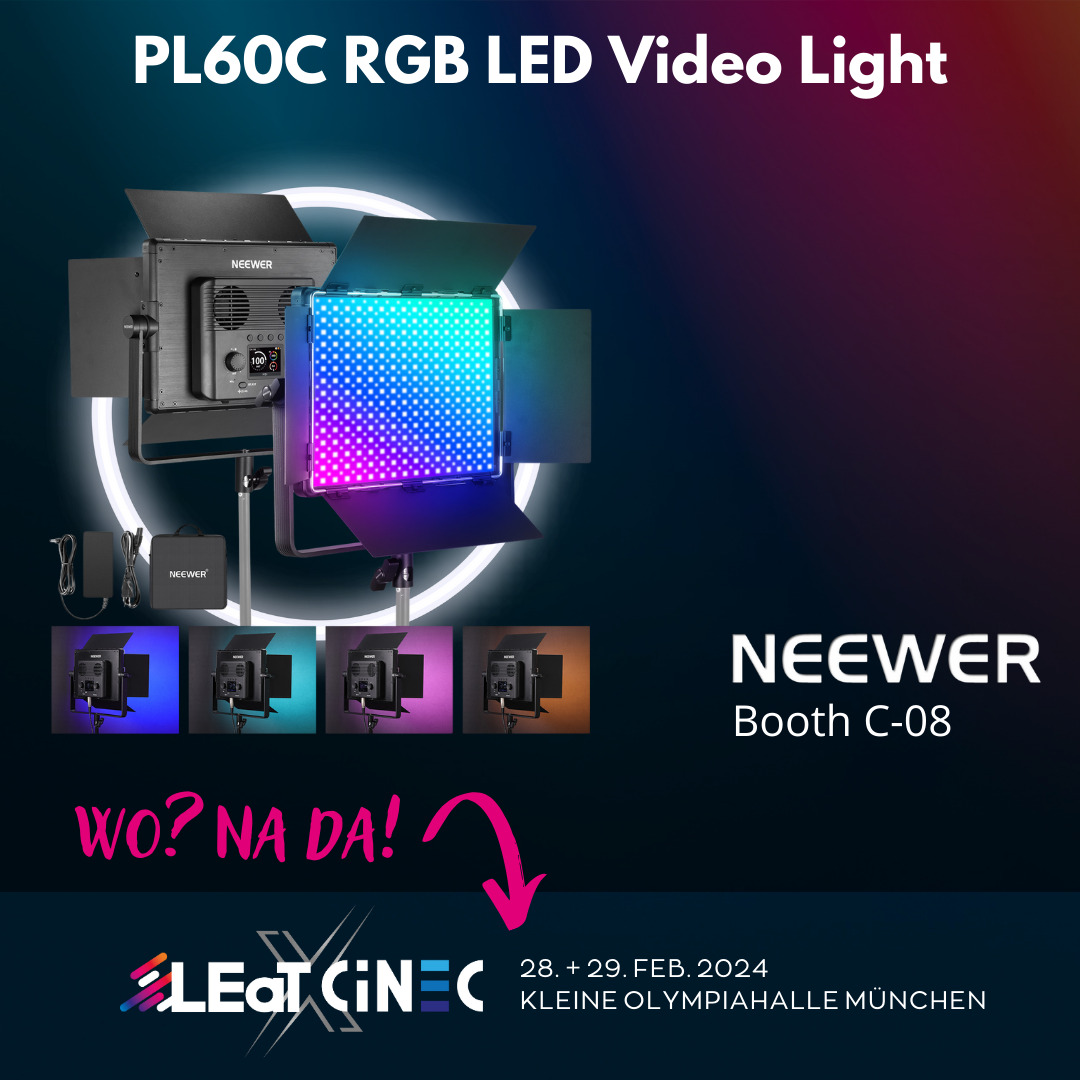 Neewer PL60C RGB LED Video Light