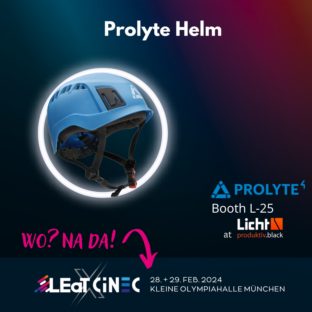 Licht-Produktiv.black Prolyte Helm