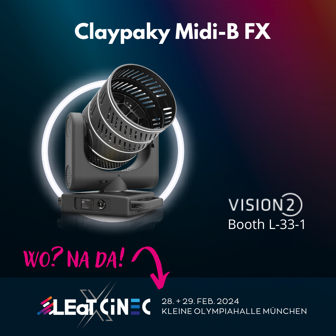 VisionTwo Claypaky Midi-B FX