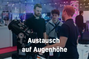 Austausch, Aussteller und Besucher der LEaT con 24