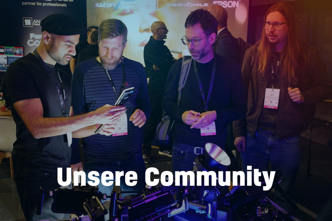 die Community im Austausch