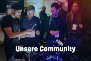 die Community im Austausch