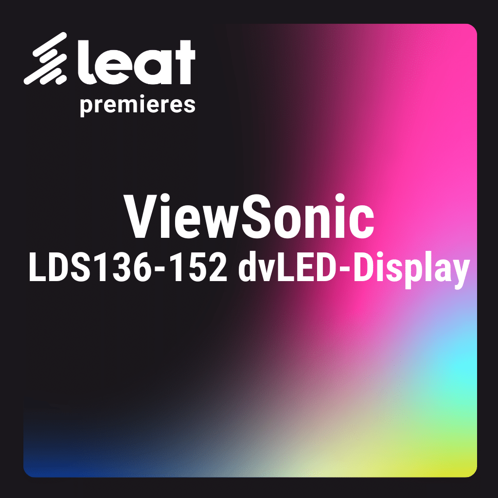Tech Premiere: ViewSonic All-in-One LED-Wall